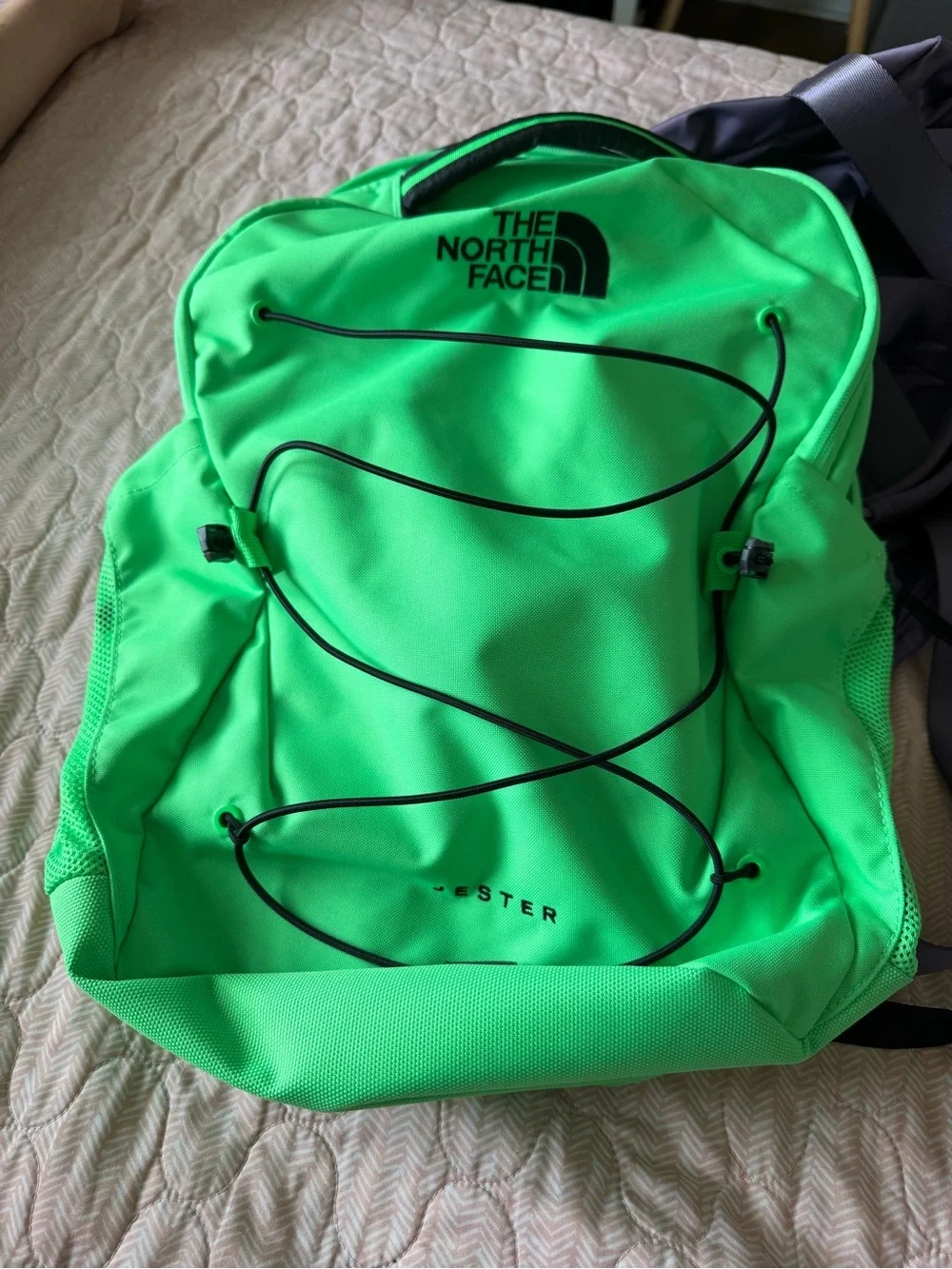 The North Face Jester Backpack Chlorophyll Green / Black NWOT